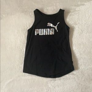 black puma tank top
